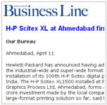 H-P Scitex XL at Ahmedabad firm 