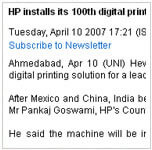 HP installs its 100th digital printing solution in India